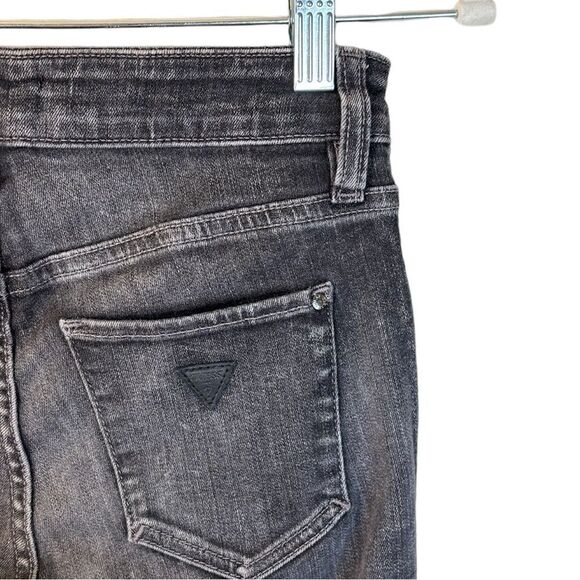 Guess Skinny Black Jeans Mid Rise Size 25 - Picture 10 of 15